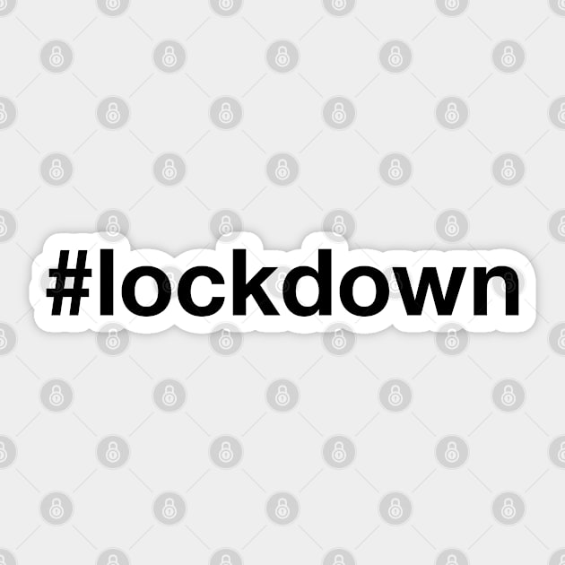 LOCKDOWN Sticker by eyesblau